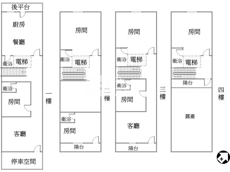 EZ05大溪全新獨棟電梯透天房屋室內格局與周邊環境