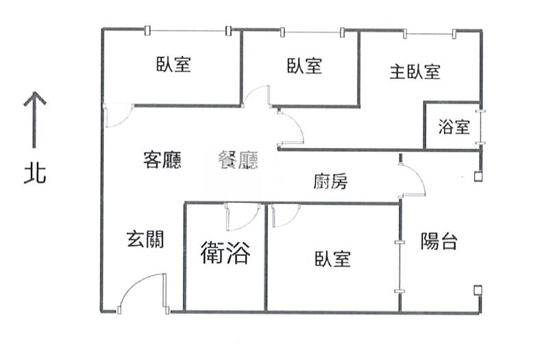 平鎮重劃區幸福公園3+1房車房屋室內格局與周邊環境