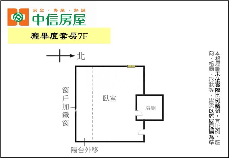 龐畢度套房7F房屋室內格局與周邊環境