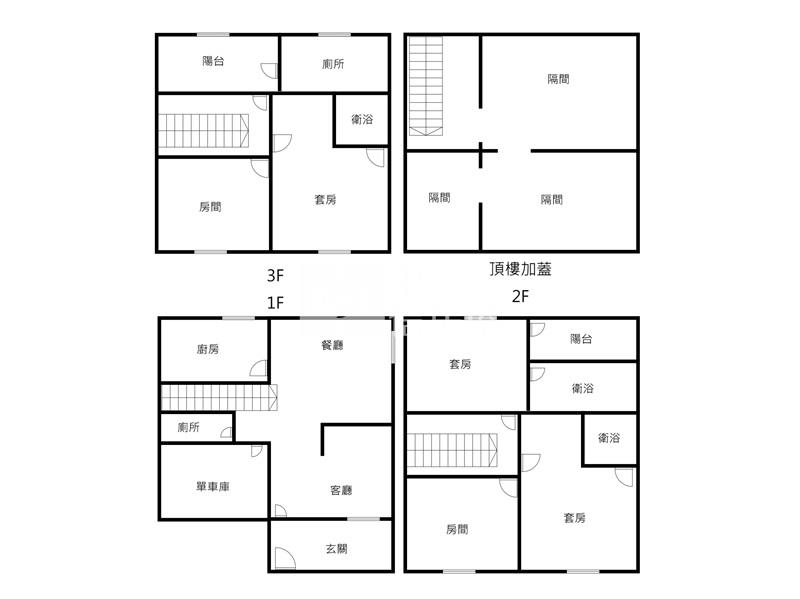 屏東房屋-長治面寬車庫超值別墅房屋室內格局與周邊環境