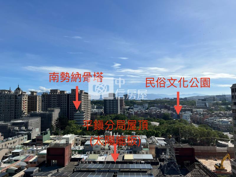 平鎮東方之星景觀3房車房屋室內格局與周邊環境