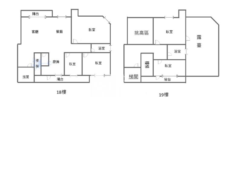 近A21大5房景觀美宅房屋室內格局與周邊環境
