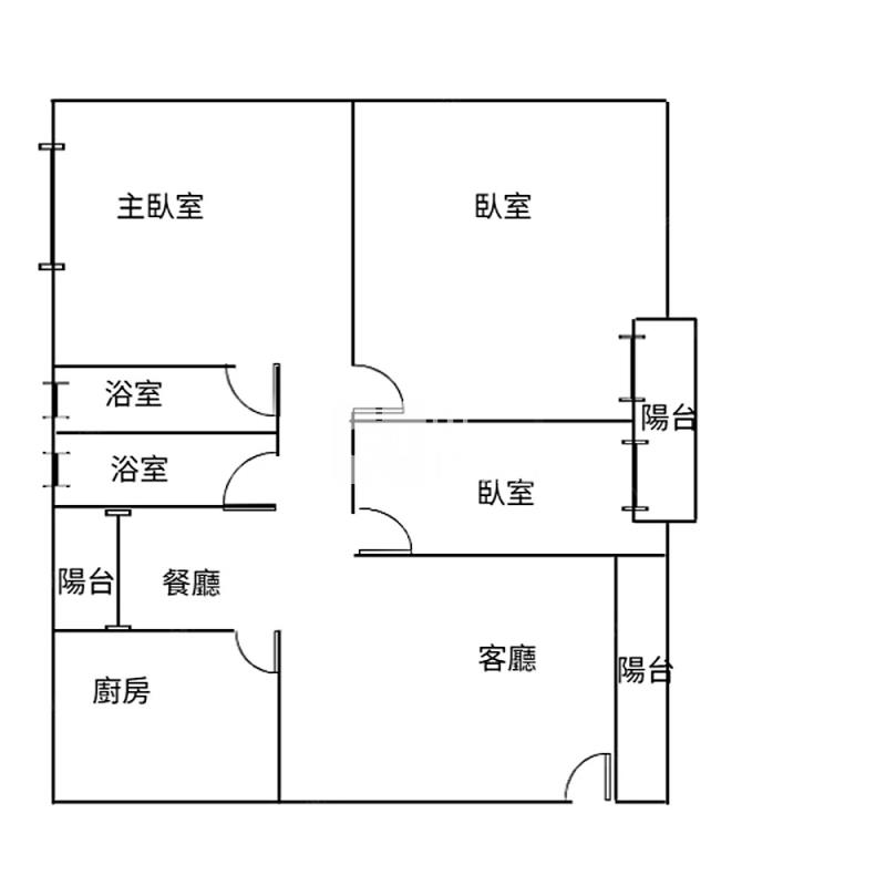 崇德商圈全新整理大三房平車房屋室內格局與周邊環境