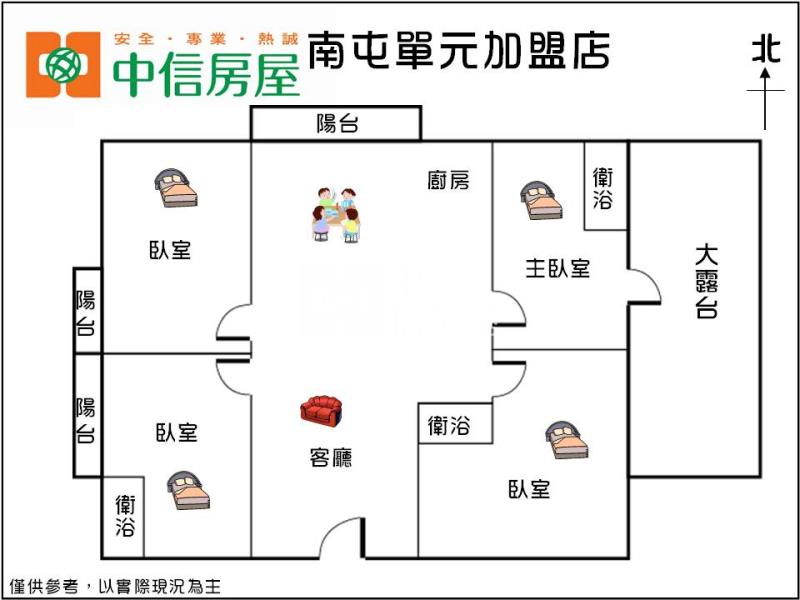南苑豐樂双公園捷運宅房屋室內格局與周邊環境