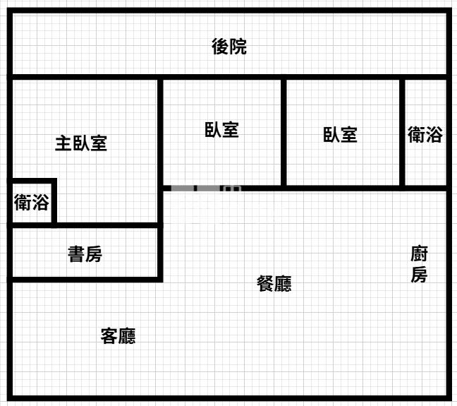 大溪快速道路智能美三房車房屋室內格局與周邊環境