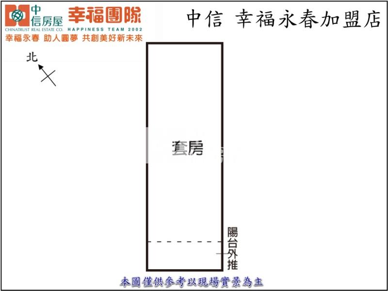 專簽!勤美首購視野戶套房房屋室內格局與周邊環境