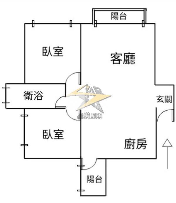 【星鑽】輕鬆成家青埔旁三面採光大2房車房屋室內格局與周邊環境