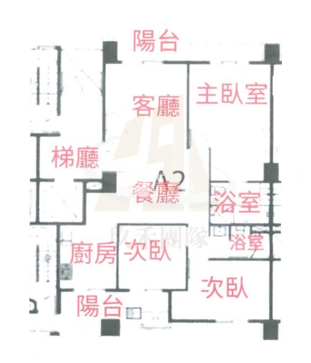【玖禾】A18河岸第一排美裝潢3房雙車房屋室內格局與周邊環境