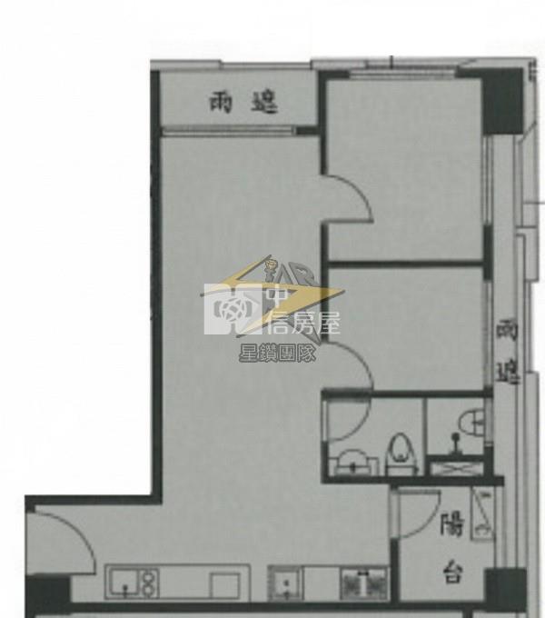 【星鑽】A17捷運站(2房+車位)房屋室內格局與周邊環境