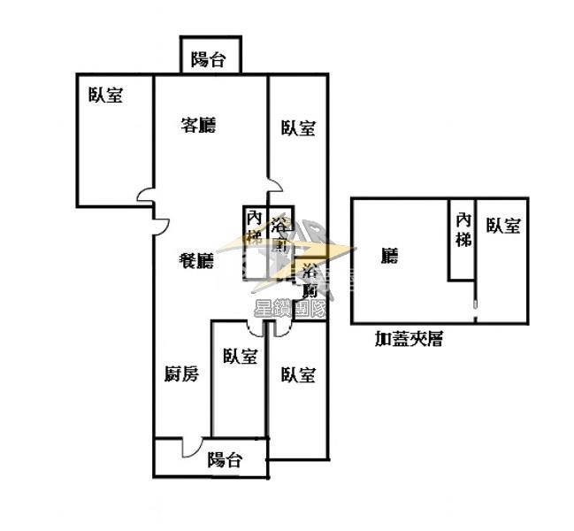 【星鑽】青埔A17捷運站(4+1房雙車位)房屋室內格局與周邊環境