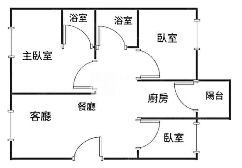 藝文-音悅琉璃 次頂樓3房車(中信卓越團隊)房屋室內格局與周邊環境
