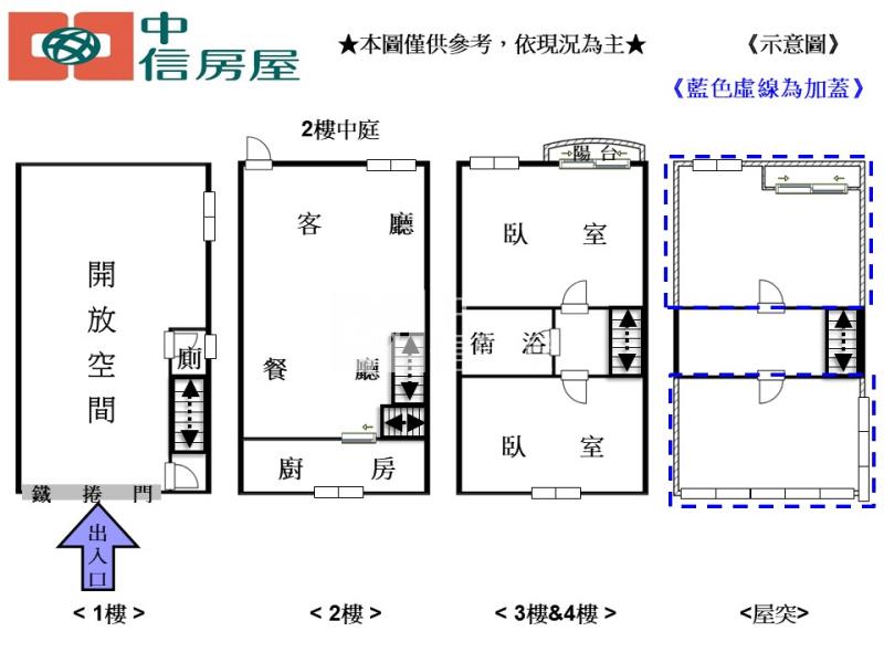 d-40龍大莊房屋室內格局與周邊環境