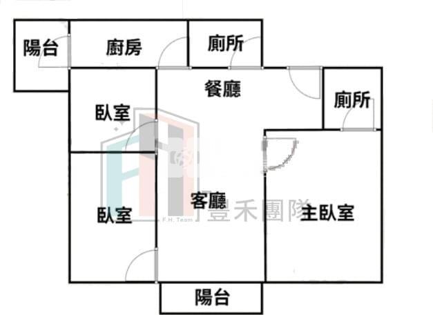 【豐禾】八德重劃麗寶青年時代3房車房屋室內格局與周邊環境