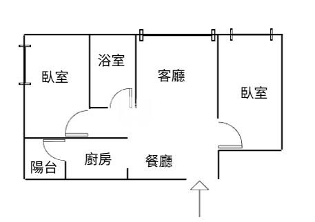 臻愛歐洲２房+平面車位房屋室內格局與周邊環境