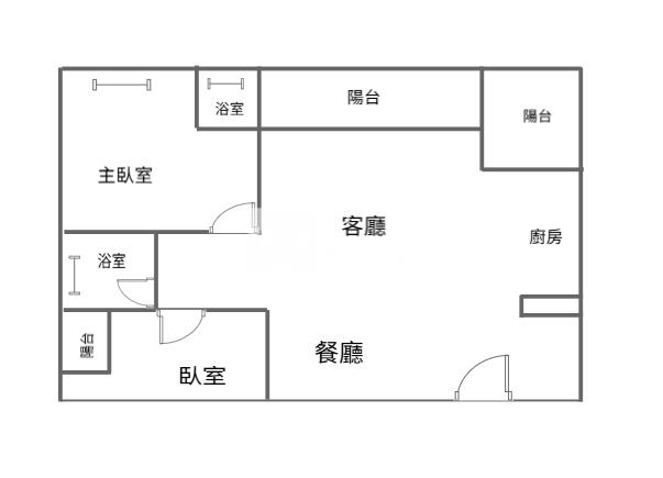 龍岡國中旁美兩房+車位房屋室內格局與周邊環境