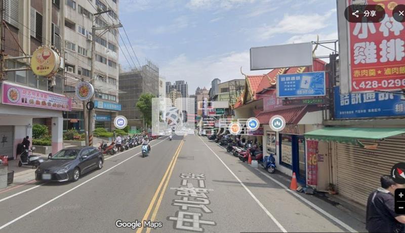 中壢火車站百坪金透店(中信卓越團隊)房屋室內格局與周邊環境