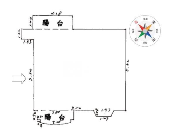 秀泰旁福聯新城高樓美華廈房屋室內格局與周邊環境