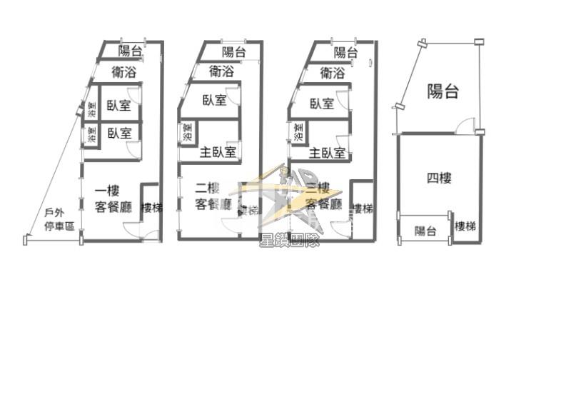 【星鑽】稀有桃園高鐵站前美透天房屋室內格局與周邊環境