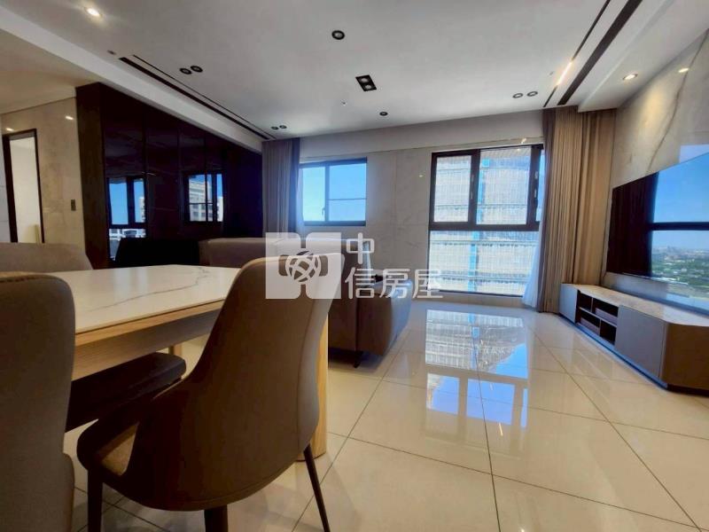 中路重劃區全新3+1房景觀宅房屋室內格局與周邊環境