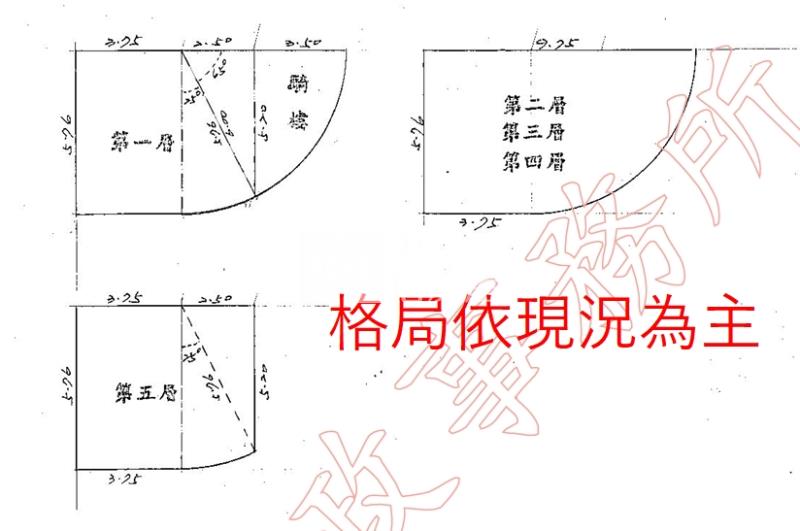 龍岡門前車庫大坪數透天房屋室內格局與周邊環境