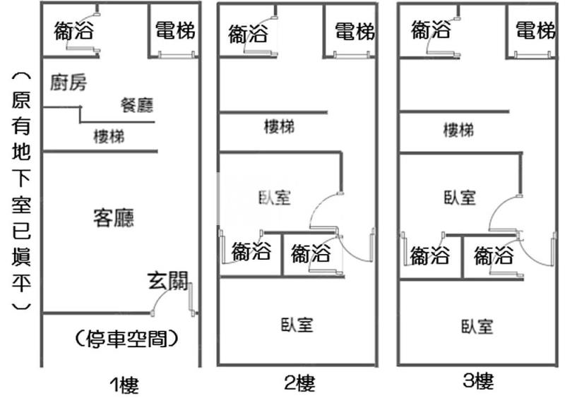 【安家】A21捷運站*全新整理電梯透天房屋室內格局與周邊環境