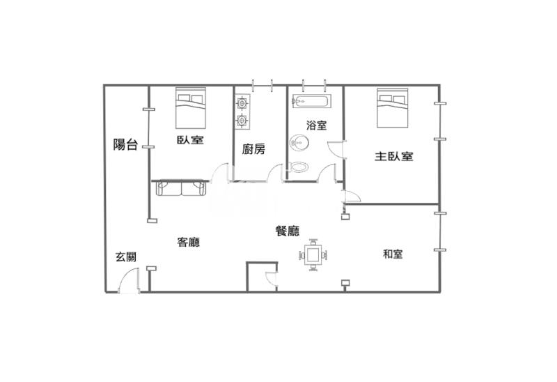 【神馬】近龍潭工業區便宜公寓房屋室內格局與周邊環境