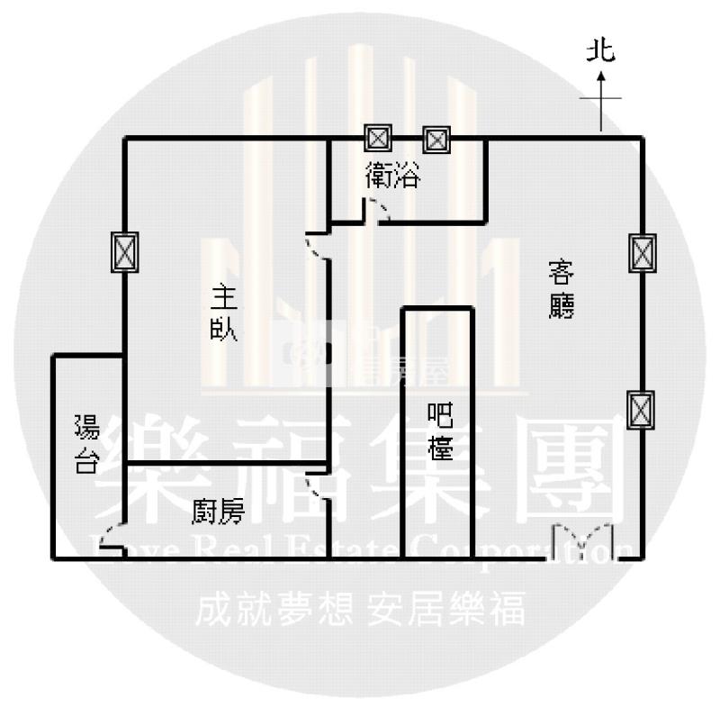 好市多原2房附車位裝潢戶房屋室內格局與周邊環境