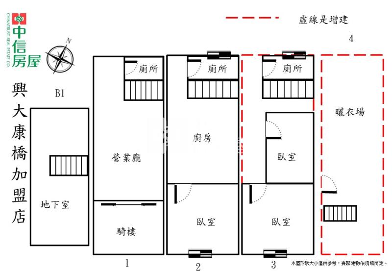 大里臨路金透店｜高流量首排，自營必搶的稀有釋出！房屋室內格局與周邊環境