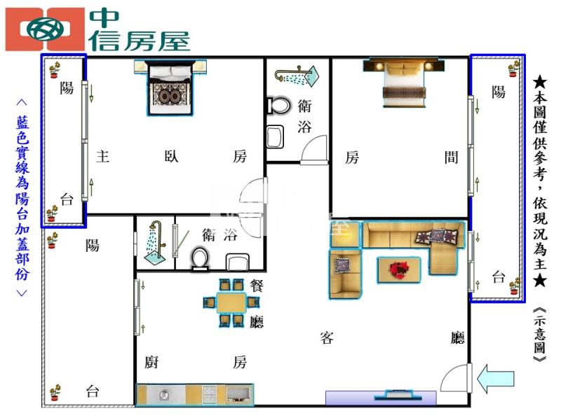A-39傳家寶房屋室內格局與周邊環境