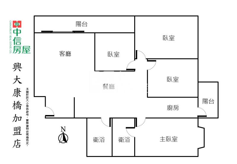 中科&東海商圈裝潢四房平車房屋室內格局與周邊環境