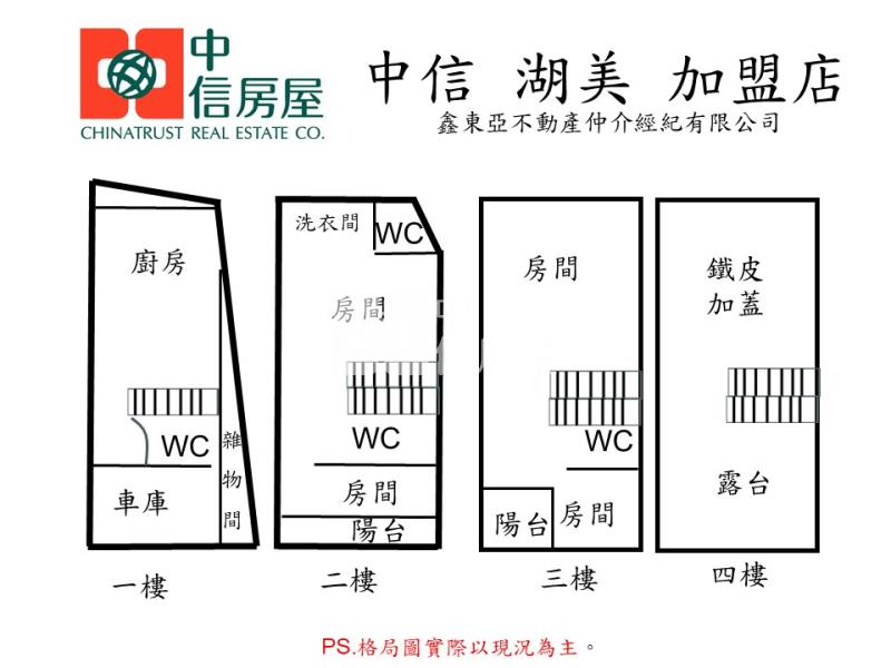 台南大學全棟整新美車墅房屋室內格局與周邊環境