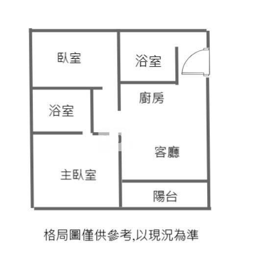 屏東馥裕家溫馨二房房屋室內格局與周邊環境