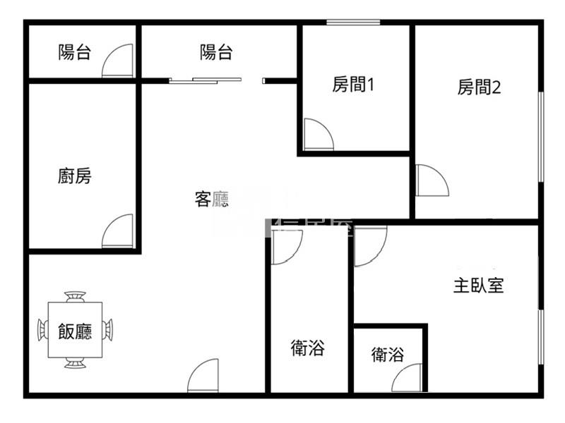 屏東房屋-棒球路美樓房屋室內格局與周邊環境