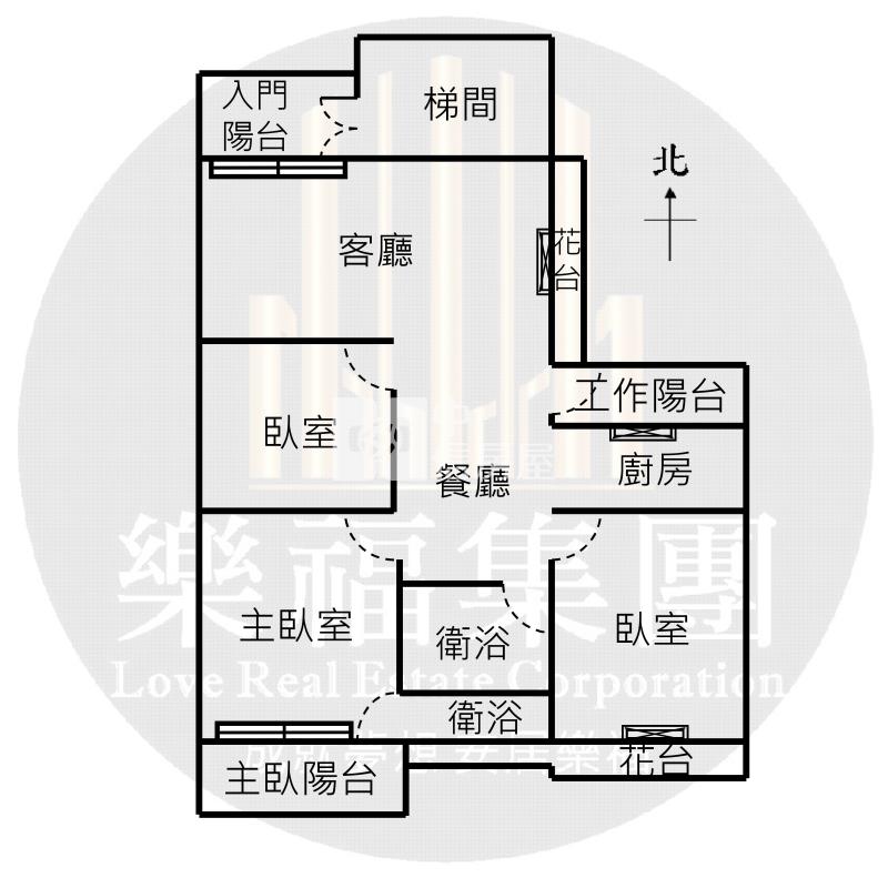 崇德文心捷運站3房精裝戶房屋室內格局與周邊環境