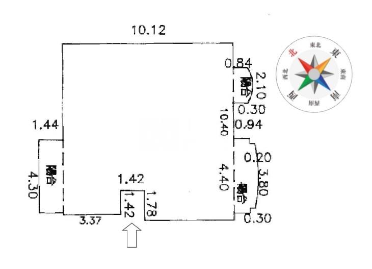 専任一中旁福聯新城高樓層3+1房房屋室內格局與周邊環境
