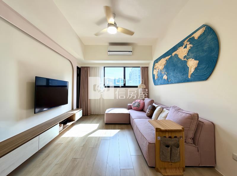 【神馬】(專任)A18偉築新豐洲裝潢大2房車房屋室內格局與周邊環境