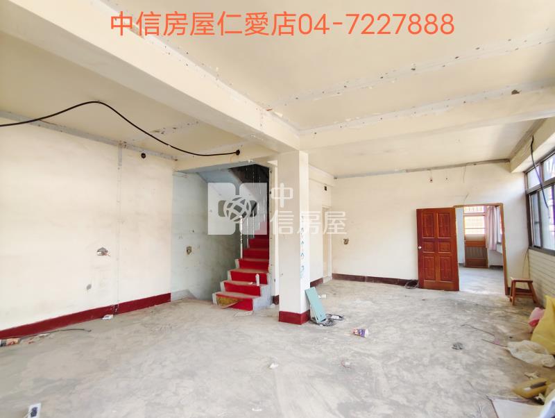 溪湖國中角間透天房屋室內格局與周邊環境