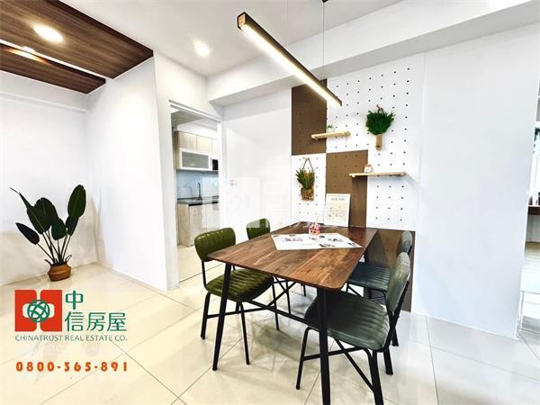 福樂全新整理車位3房房屋室內格局與周邊環境