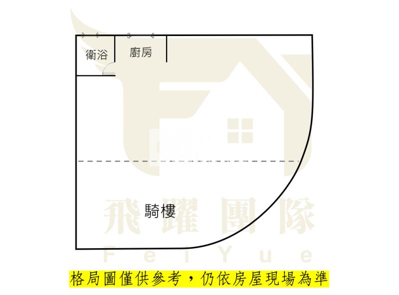 近省桃龍山國小龍安金店面房屋室內格局與周邊環境