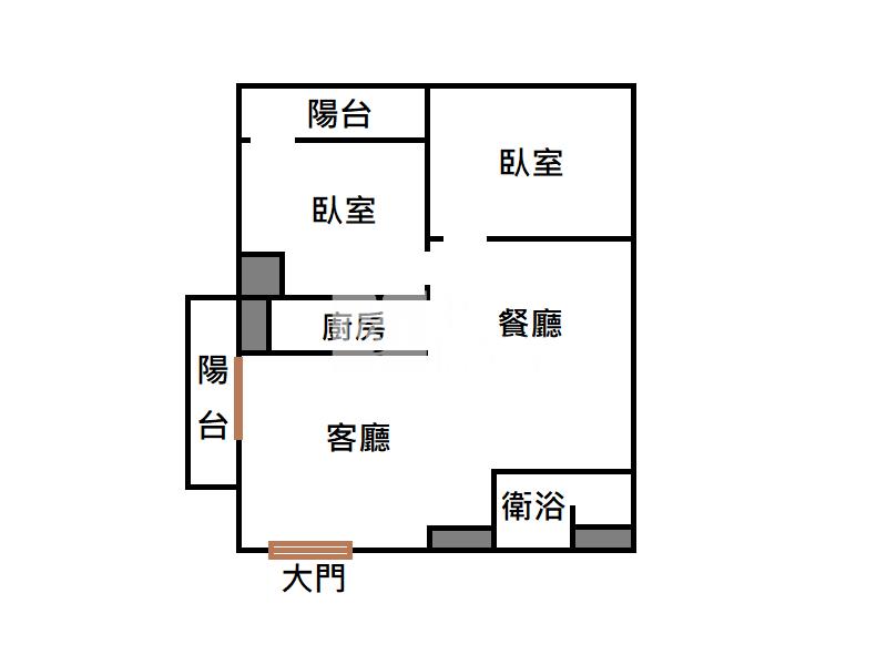 屏東房屋《東山河景觀2大房美樓》房屋室內格局與周邊環境