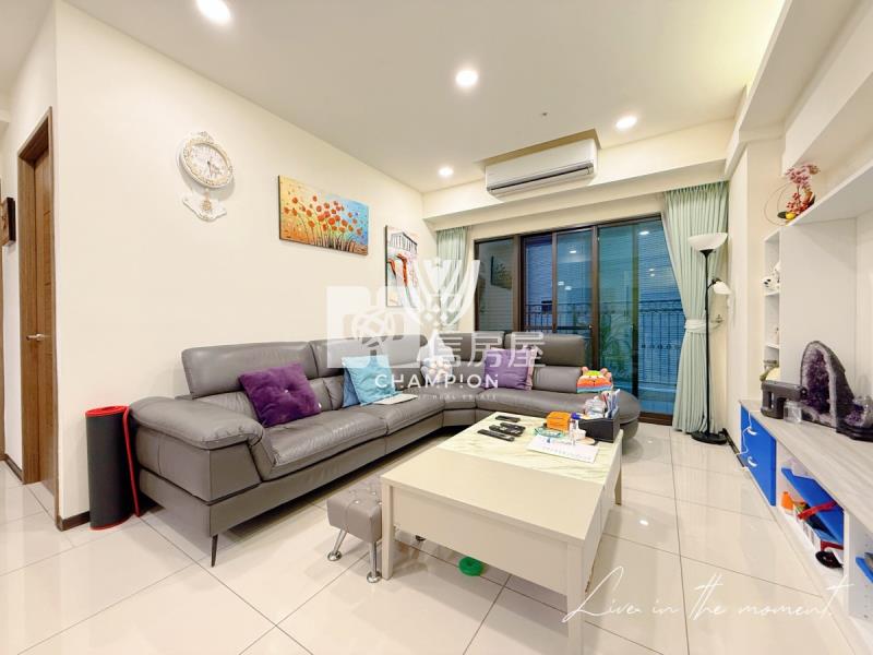 【冠軍】微笑前區朝南中庭大三房房屋室內格局與周邊環境