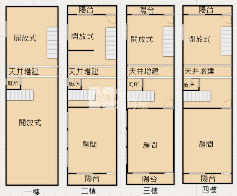 新明商圈百坪金透店房屋室內格局與周邊環境