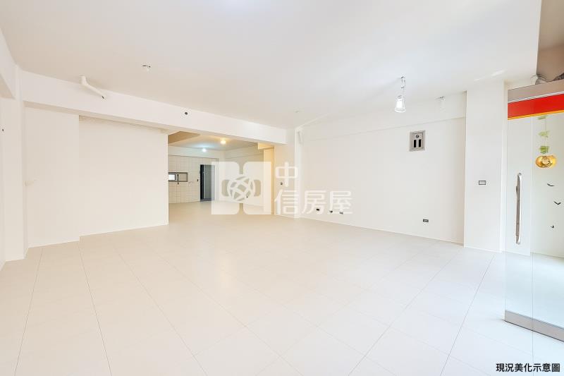 暖暖街商業用挑高金店面附車位房屋室內格局與周邊環境