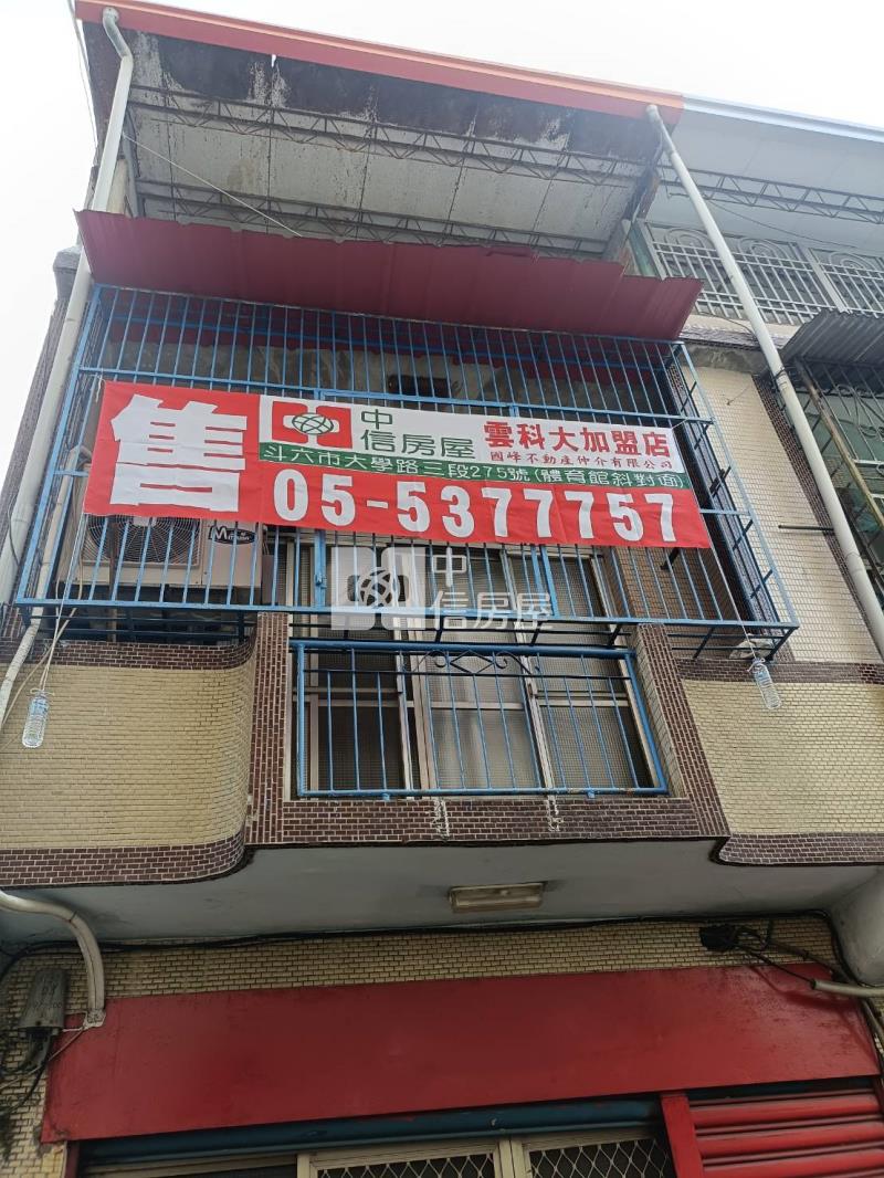 斗六文化路3F加建透天房屋室內格局與周邊環境