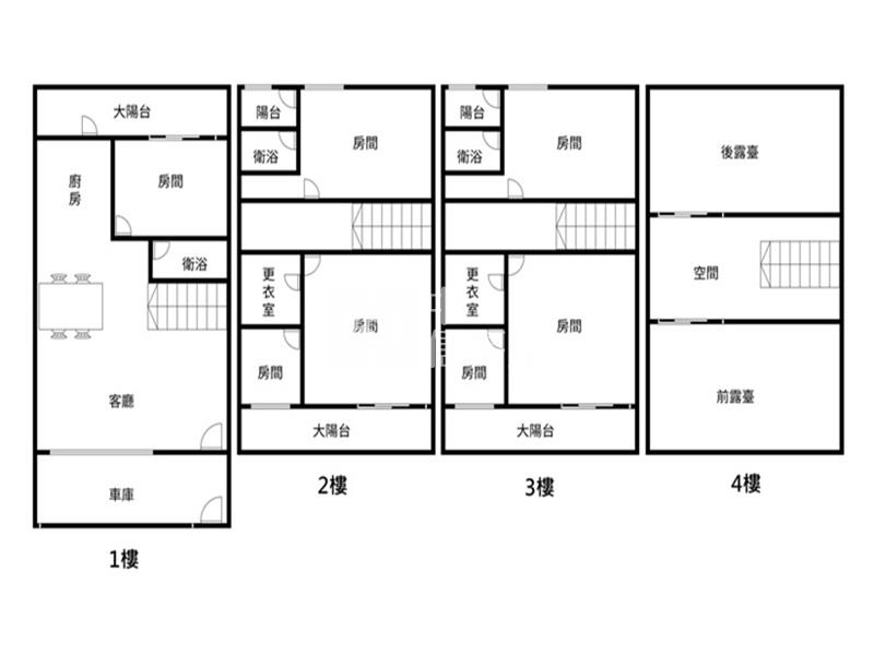 屏東房屋-崇蘭輕屋齡雙車別墅房屋室內格局與周邊環境
