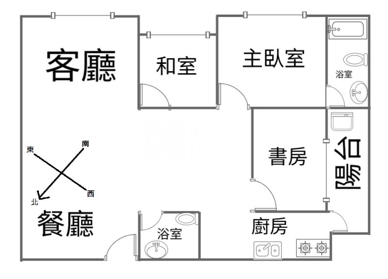 青埔過嶺大3房+平車房屋室內格局與周邊環境