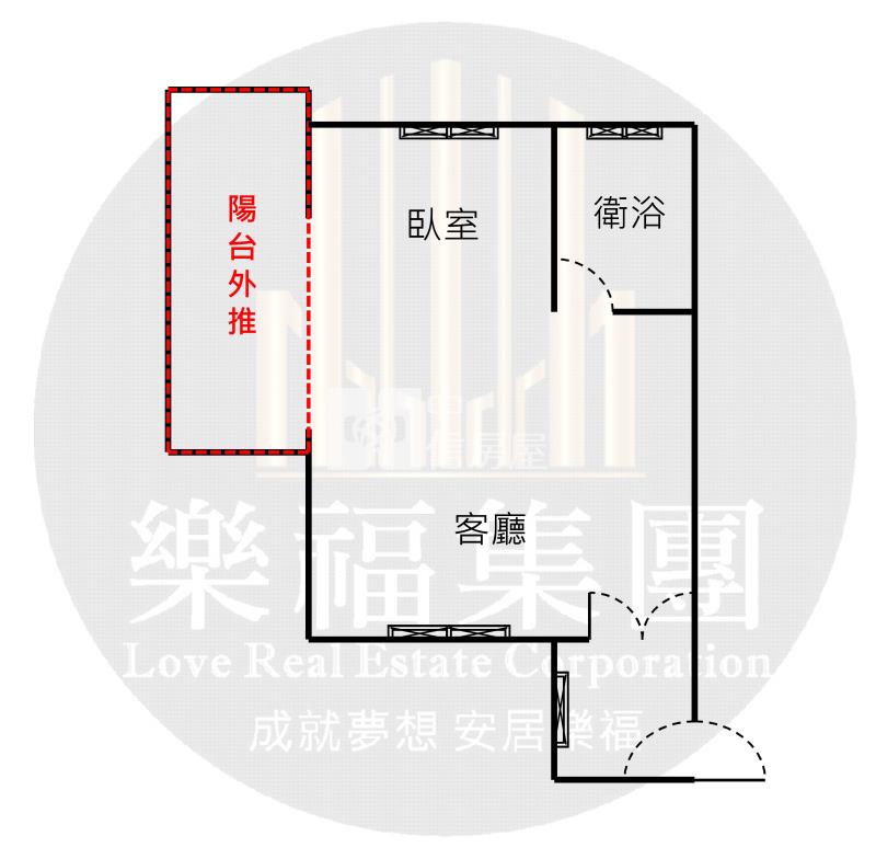 近一中商圈三面採光電梯大套房房屋室內格局與周邊環境