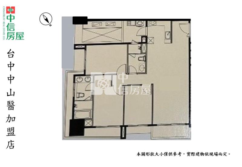 豐邑GTOWER全區最低價邊間三房平車房屋室內格局與周邊環境