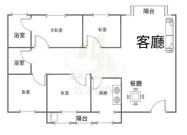 【玖禾】【專】楊梅陽明國小稀有大4房車房屋室內格局與周邊環境
