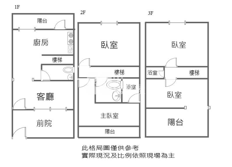【新世紀】近觀音工業區整新透天+前院停車房屋室內格局與周邊環境